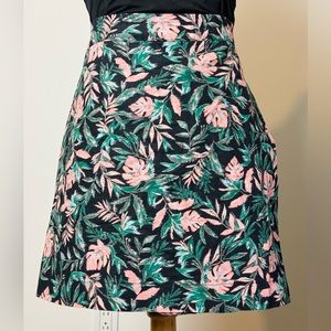 UNIQLO printed tropical SKORT
